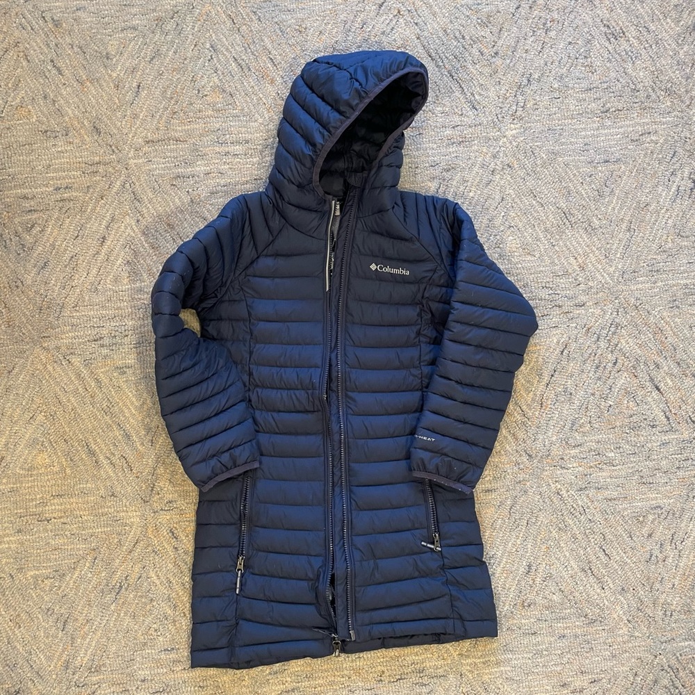 Columbia long puffy for girls